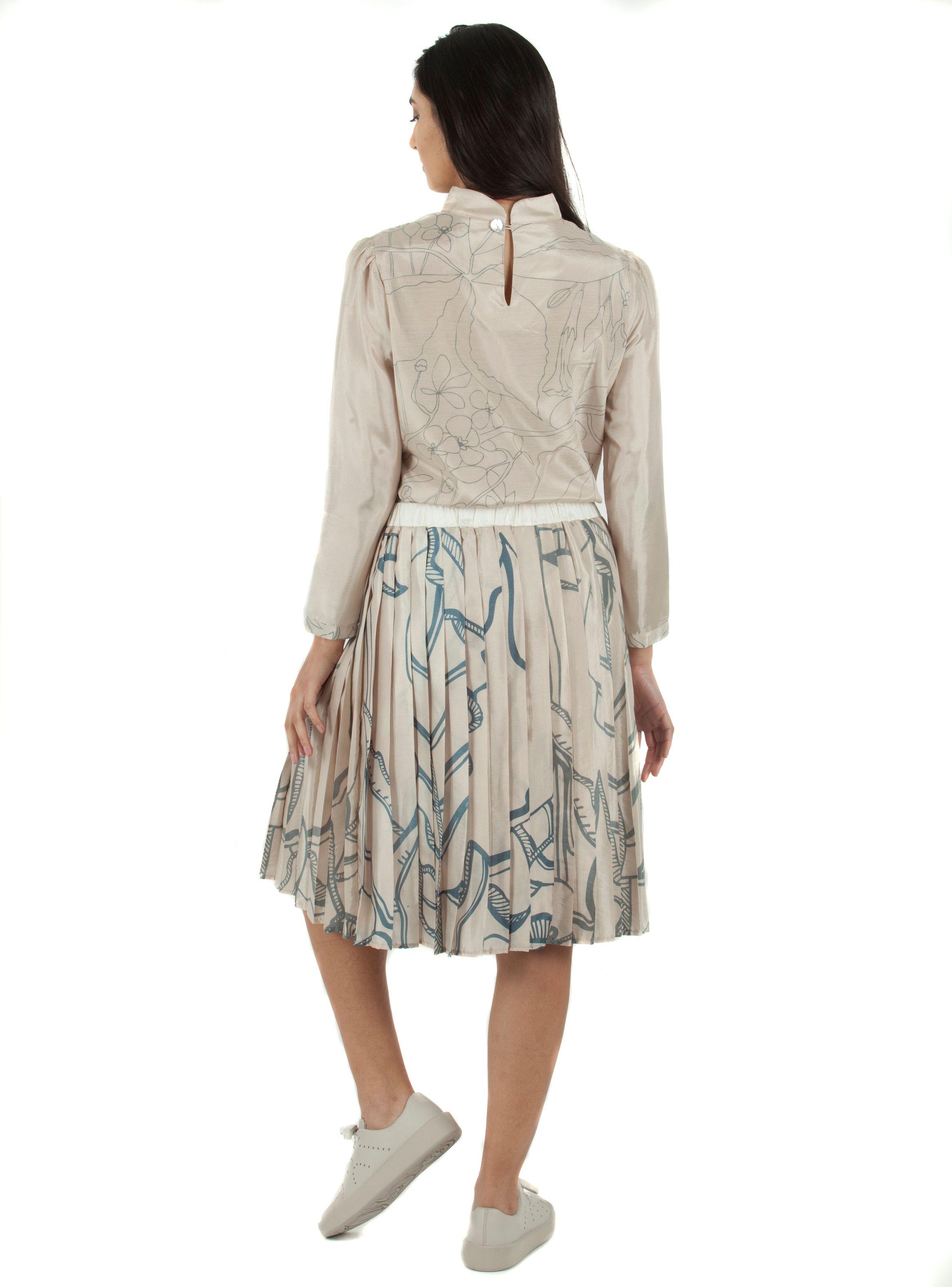 Blusa Caudal Surorigen Viscosa Café Temporada-1