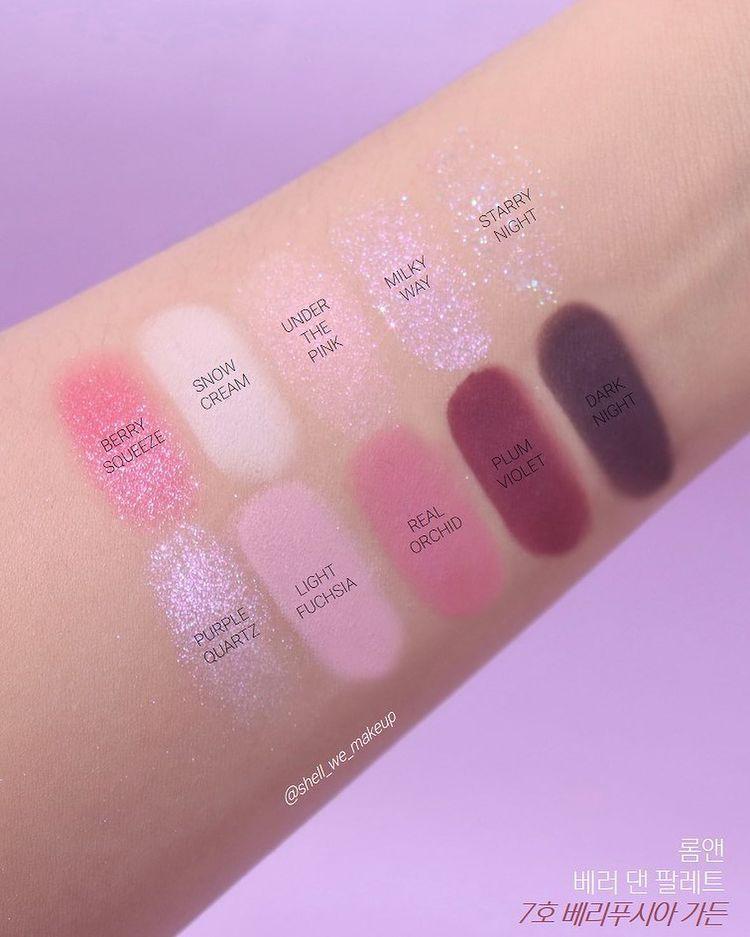BETTER THAN PALETTE 07 BERRY FUCHSIA GARDEN – ROM&ND-1