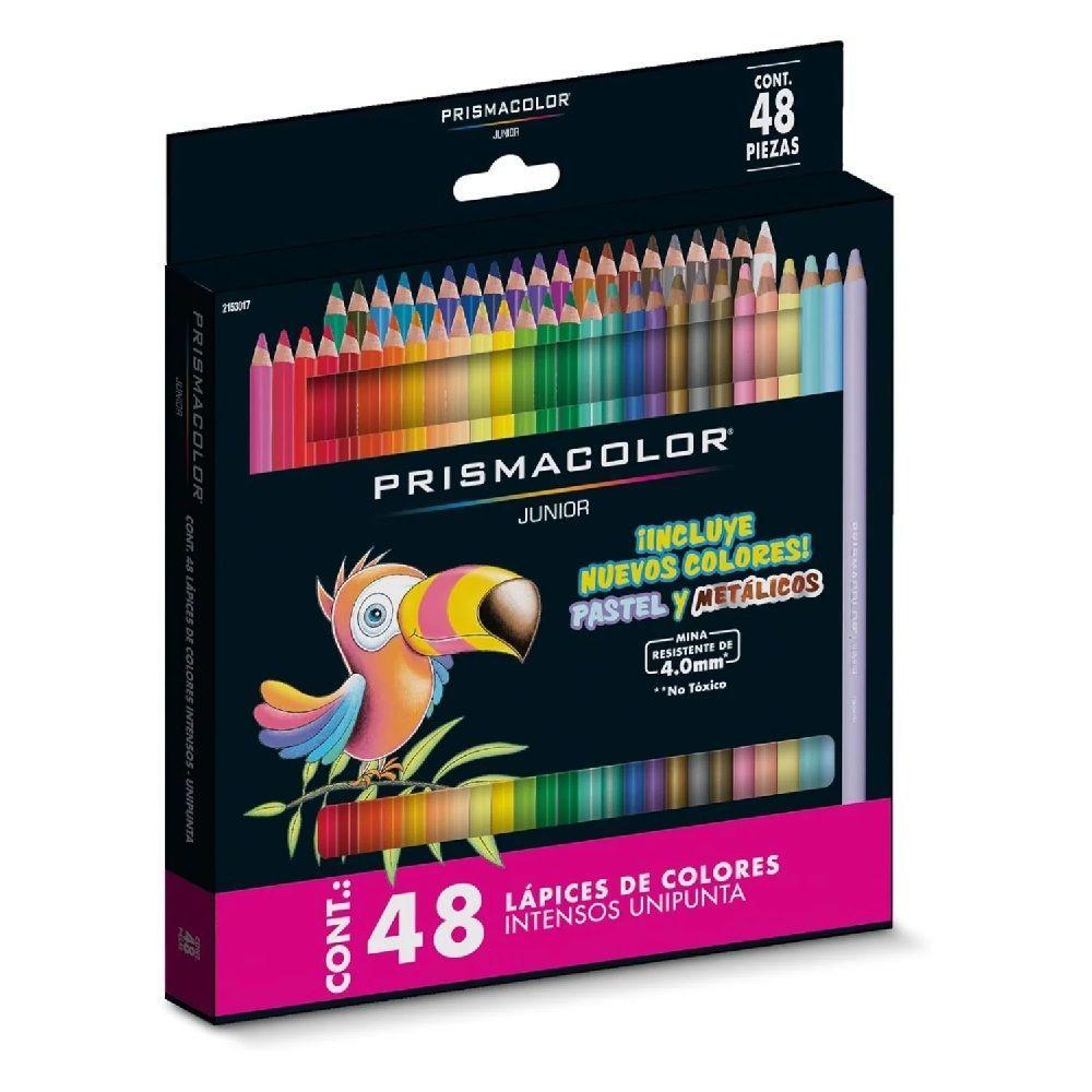 48 Lapices De Colores Intensos Unipunta Prismacolor Junior-3