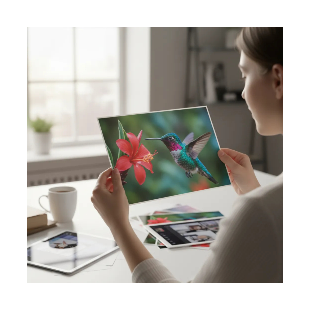 Papel Fotografico Glossy A4 200grs 100 Hojas GALAXIA PRO-2