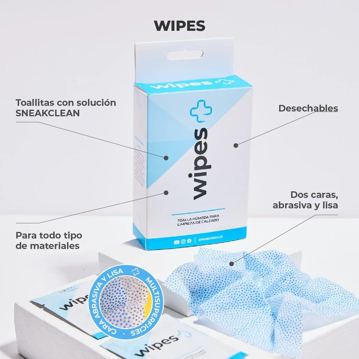 Sneakclean Wipes Toallitas Limpieza Zapatillas Express-3
