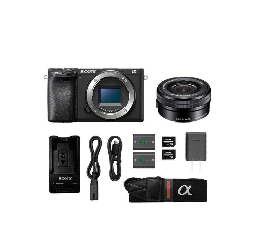 Camara Mirrorless Sony Alpha A6400 24,2MP 4K con Lente 16-50mm OSS II WIFI Negro-4