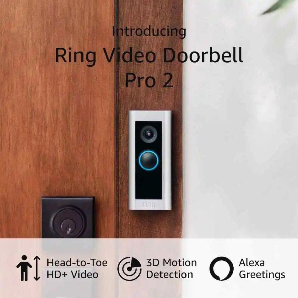 Ring Video Doorbell Pro 2 WIFI - Plata-2