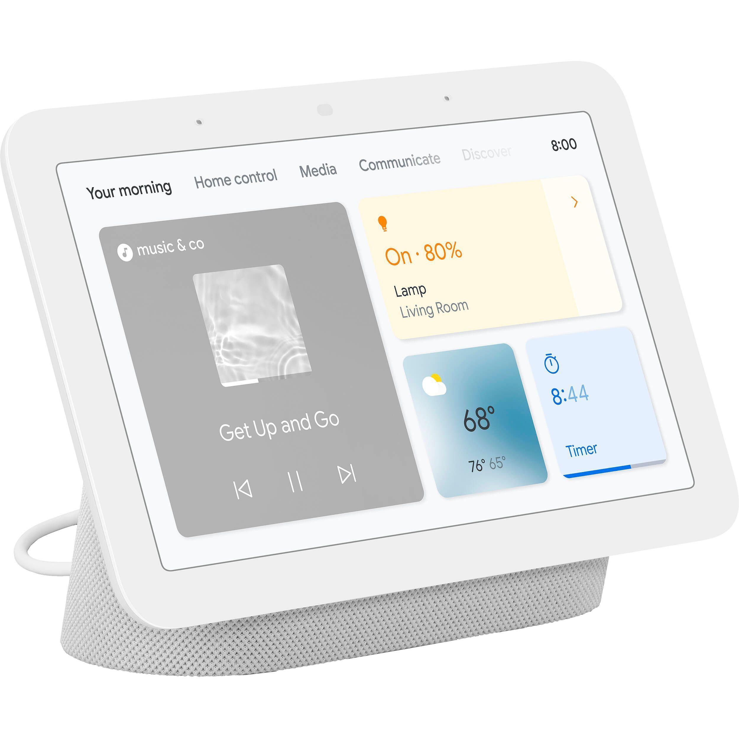 Google Nest Hub 2da Gen Con Pantalla 7 P - Chalk-0