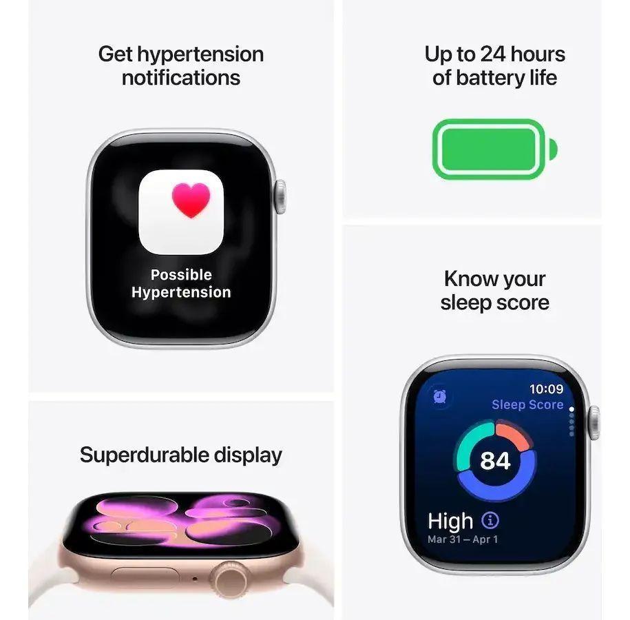 Apple Watch Series 11 Gps 46mm Sport Band M l Negro-3