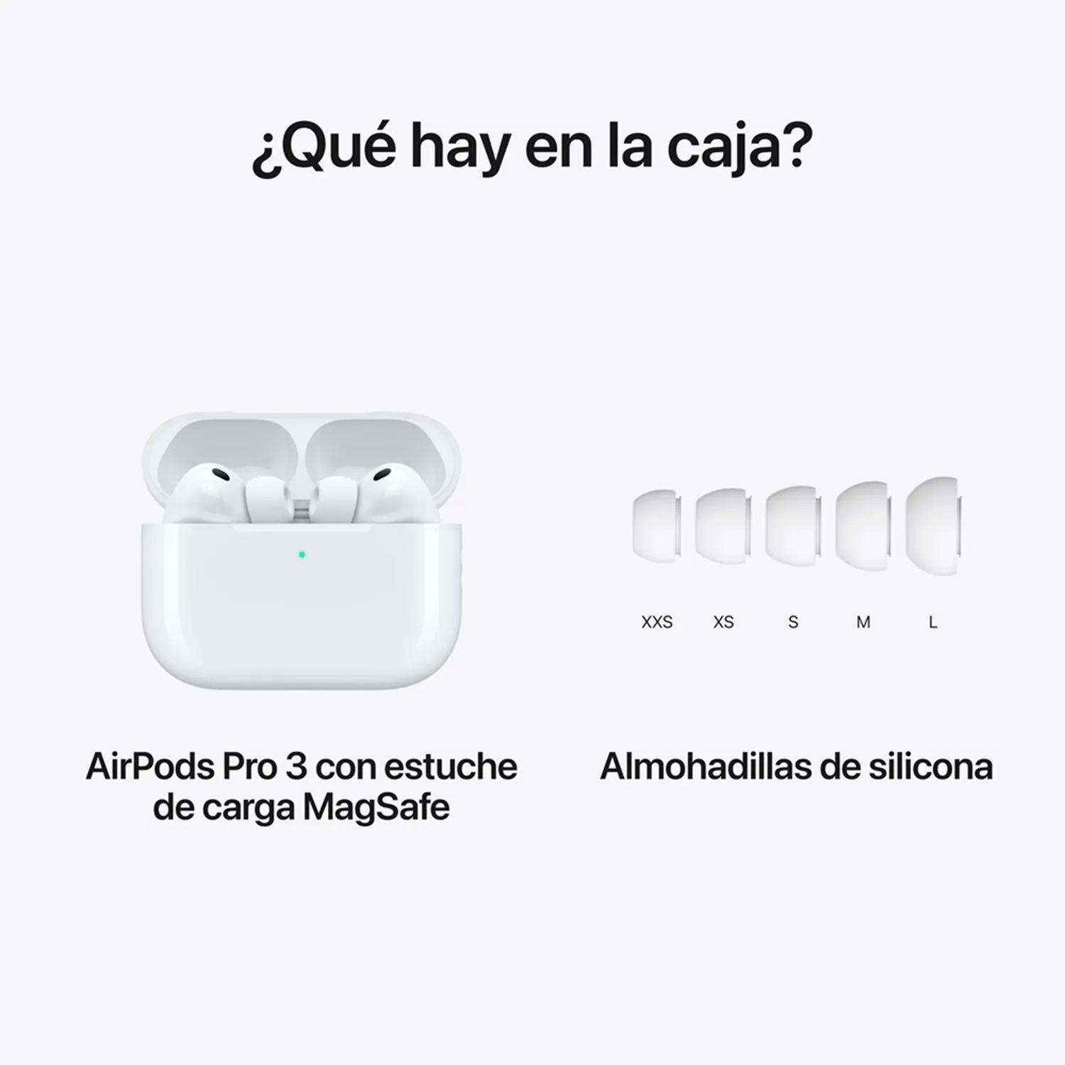 Apple AirPods Pro 3 Con Cancelacion De Ruido-2