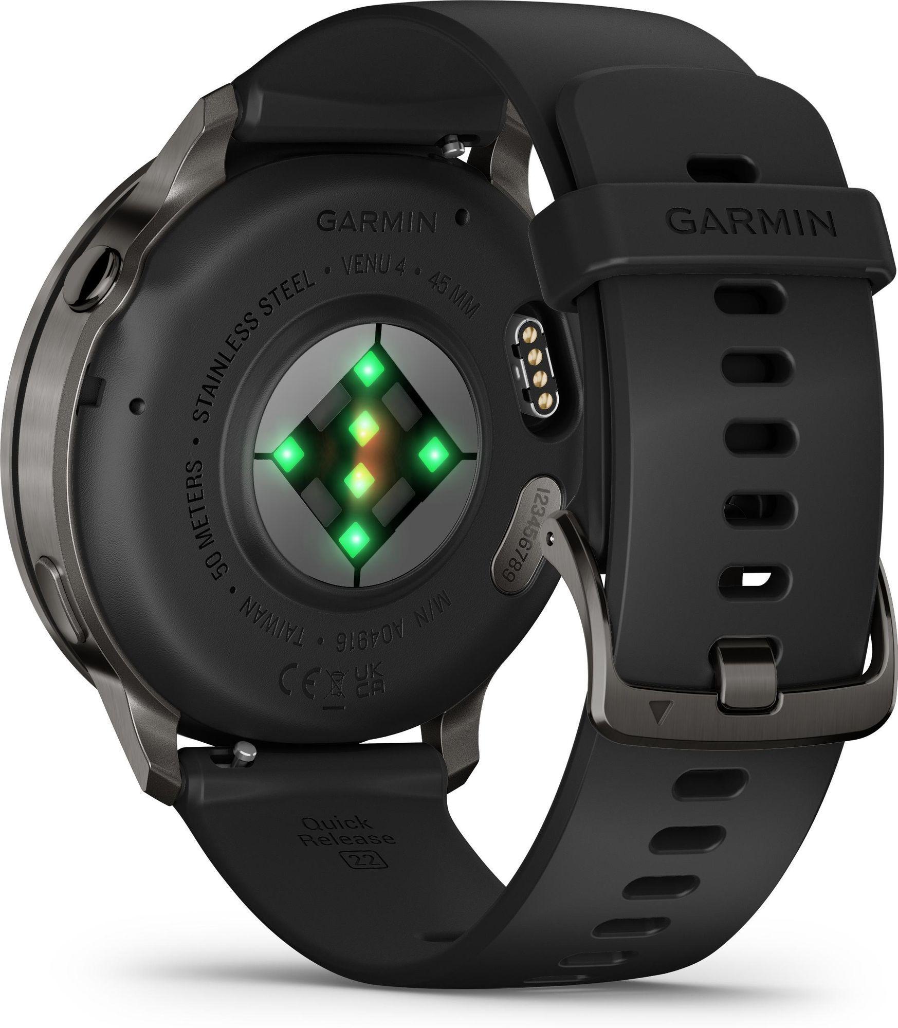 Garmin Venu 4 45mm Smartwatch GPS AMOLED Negro-2
