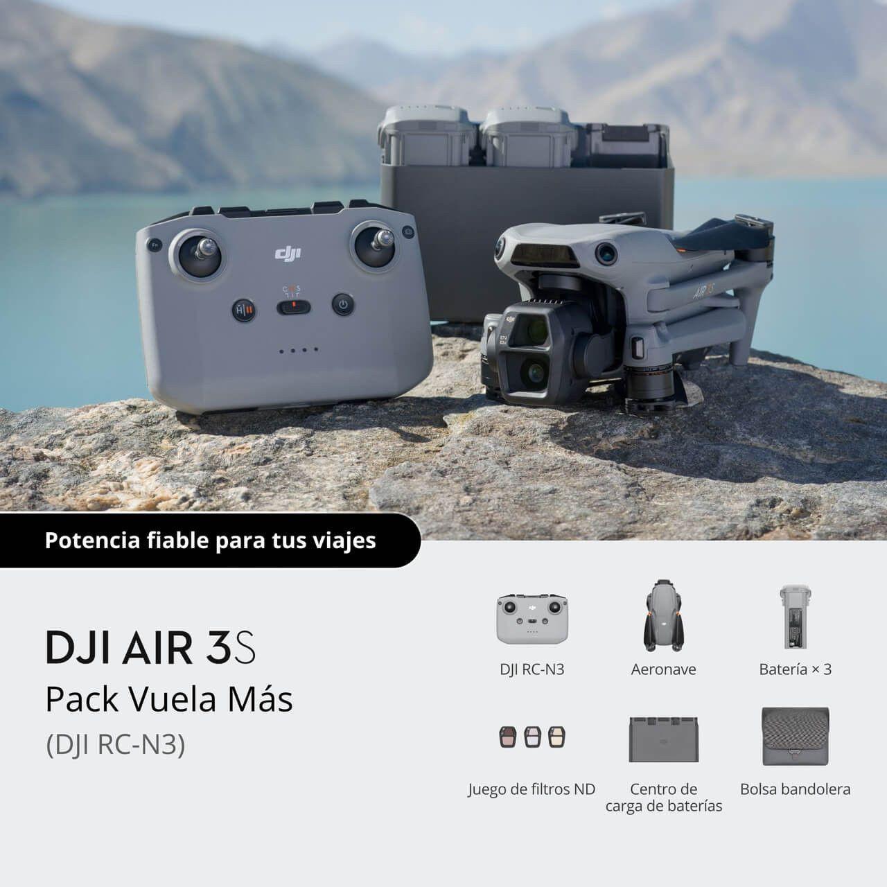 DJI AIR 3S FLY MORE COMBO DJI RC N3-4