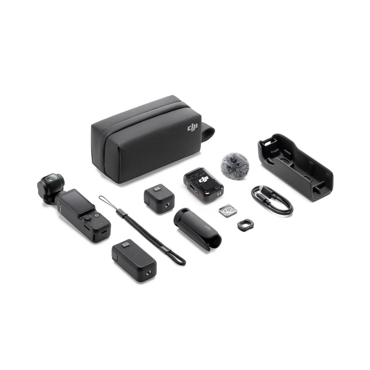 DJI Osmo Pocket 3 Creator Combo Camara 4K con Estabilizador y Microfono-2