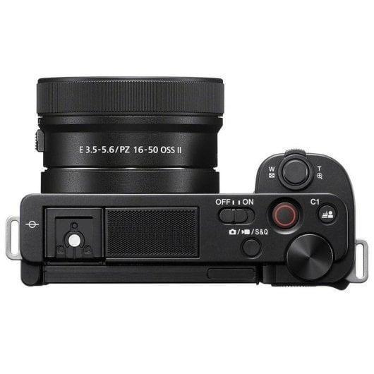 Camara Mirrorless Sony ZV-E10K 24,2MP 4K con Lente 16-50mm OSS II Negra-2