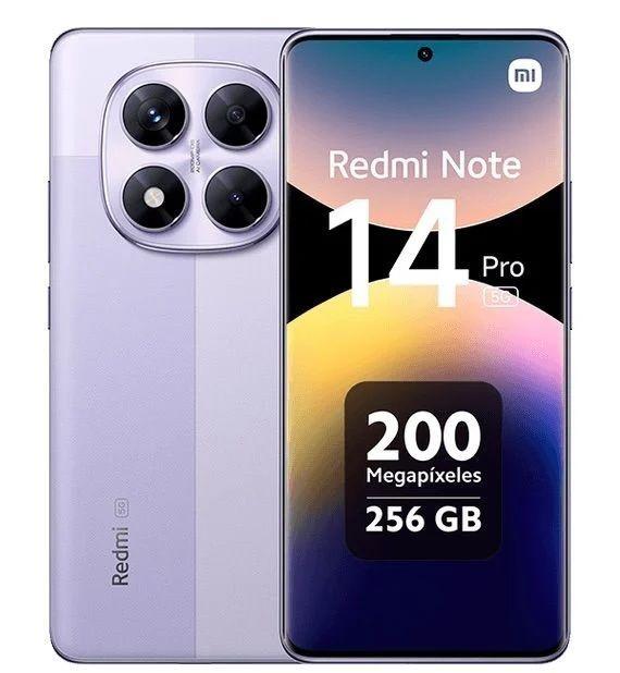 Xiaomi Redmi Note 14 Pro 256gb 8gb Ram 5G - Purpura-0