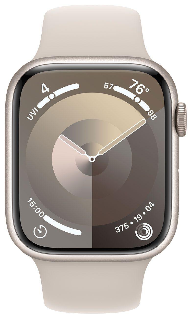 Watch Series 9 (GPS) 45MM Sport Band S/M - Dorado-0