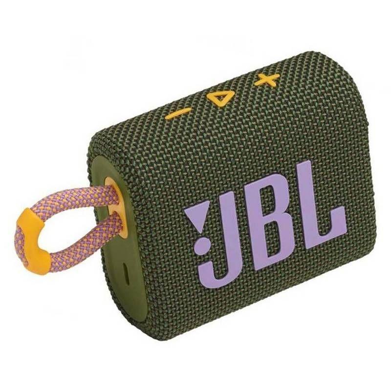 Jbl Go 3 Parlante Bluetooth Impermeable Verde -0