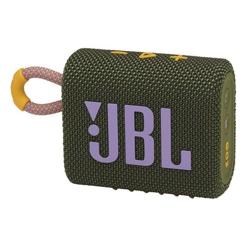 Jbl Go 3 Parlante Bluetooth Impermeable Verde -1