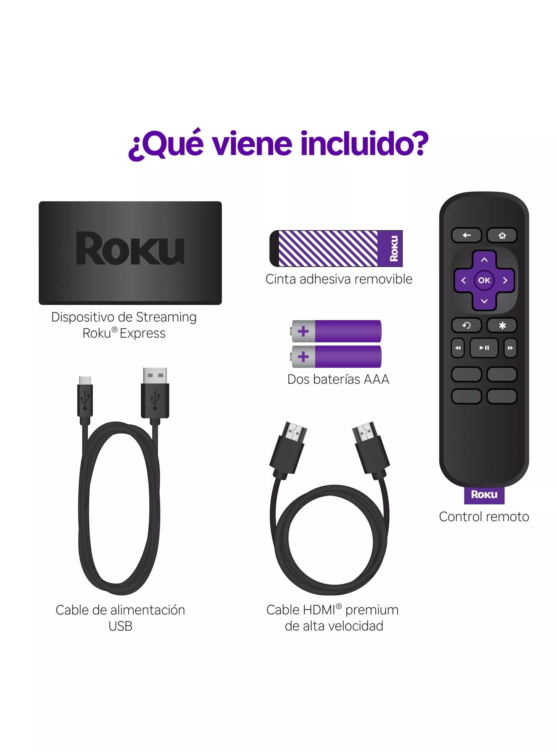 Roku Express Hd 3960R Y 3960RW Smart Tv-3