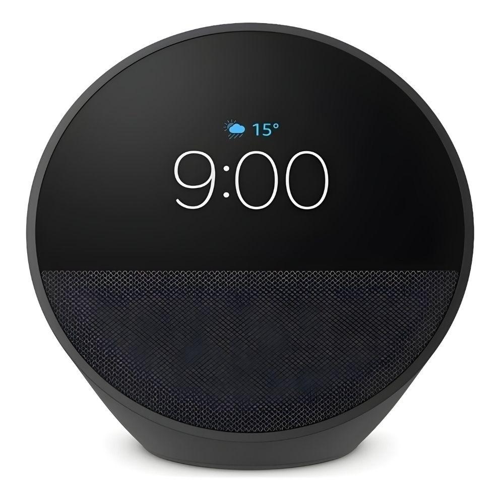 Amazon Echo Spot 2024 Asistente de voz con Alexa Negro-1
