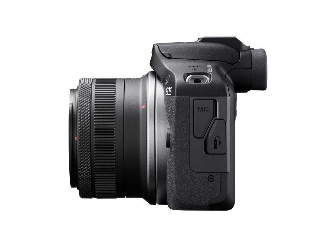 Camara Mirrorless Canon EOS R100 24,2 MP 4K con Lente RF-S 18-45mm Negro-3