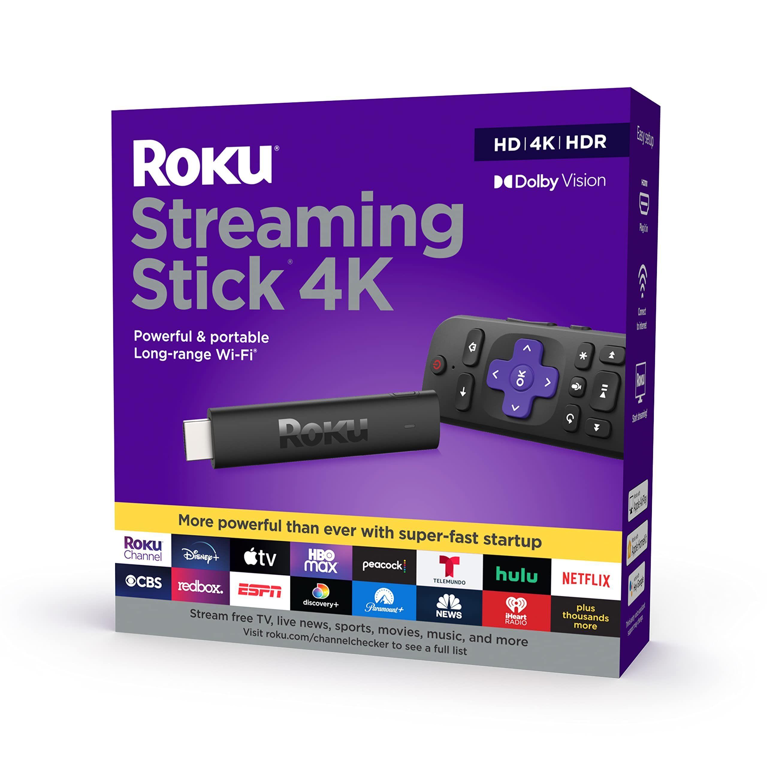 Roku Reproductor Streaming Stick 4K 3820R-1