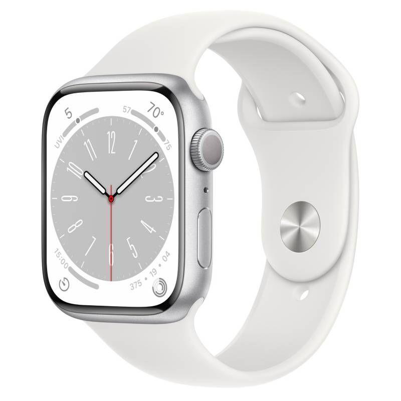 Reloj inteligente Series 8 GPS 45mm M/L - Plata-0
