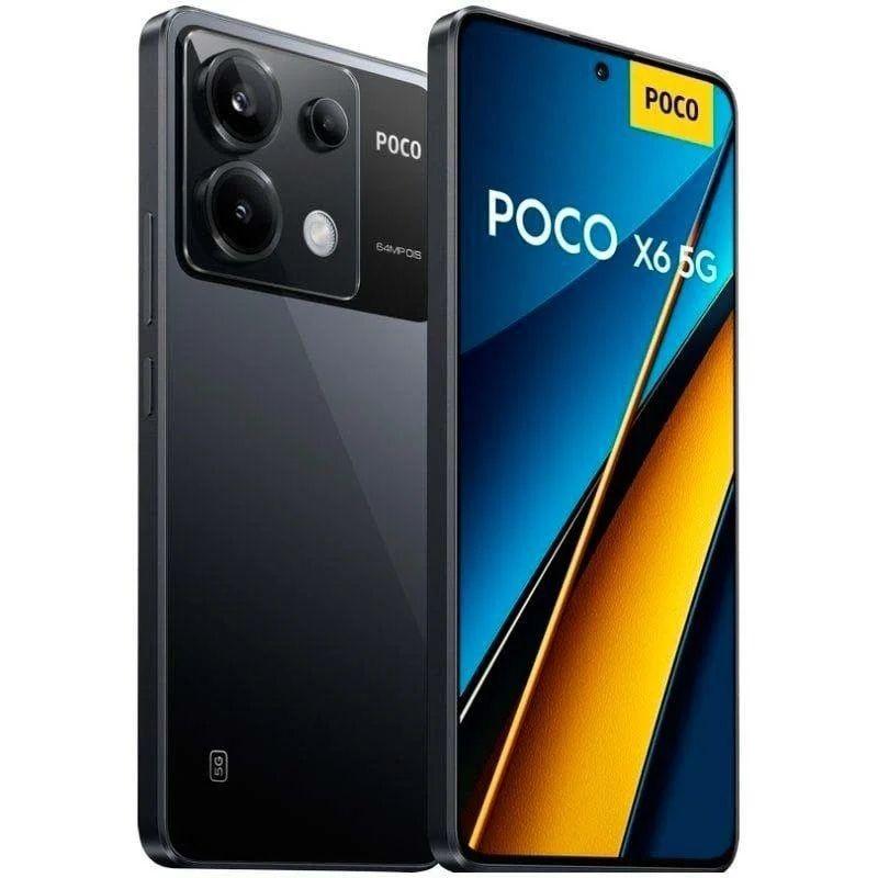 Xiaomi Poco X6 256gb 8gb Ram 5G - Negro-1