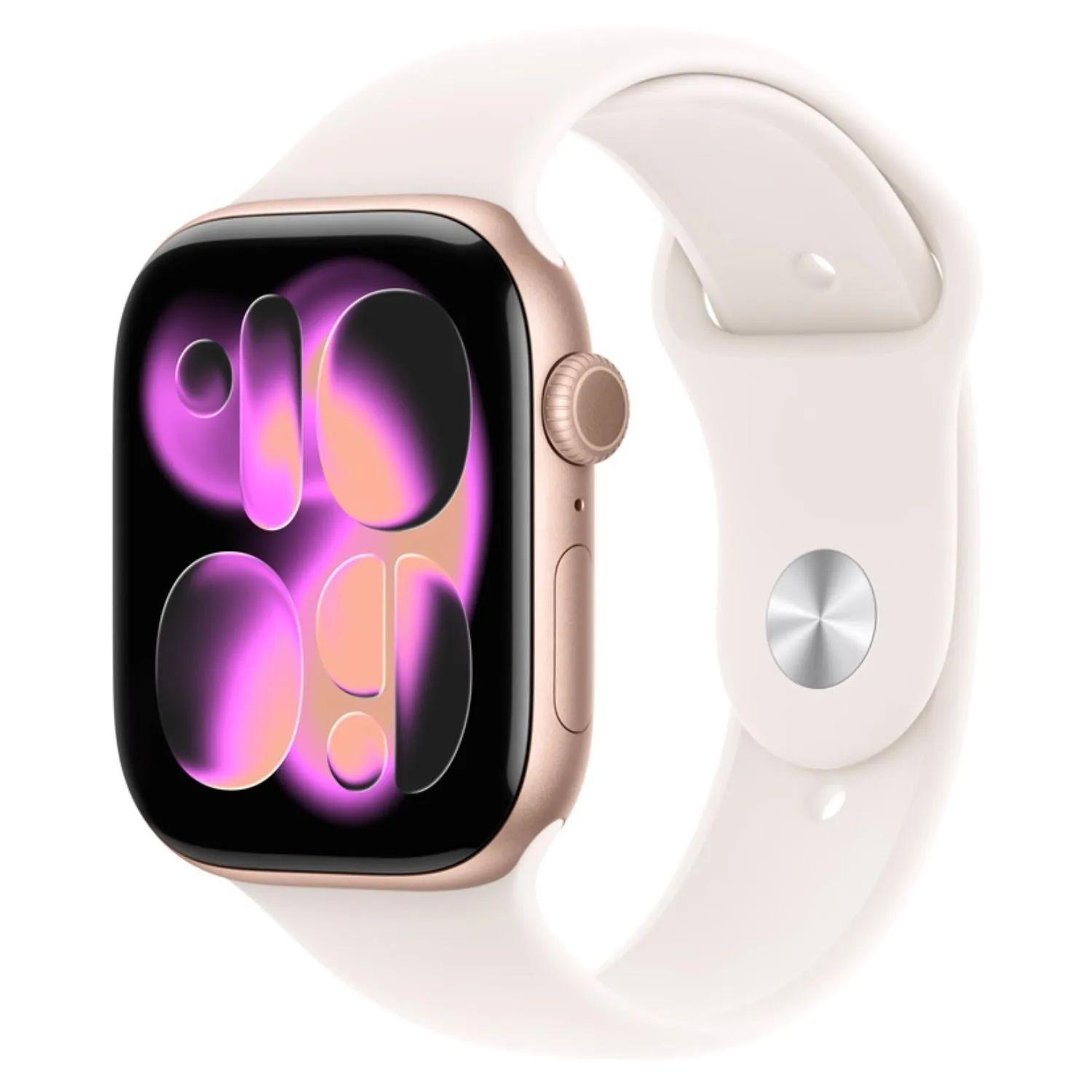 Apple Watch Series 11 Gps 42mm Sport Band S M Oro Rosa-0
