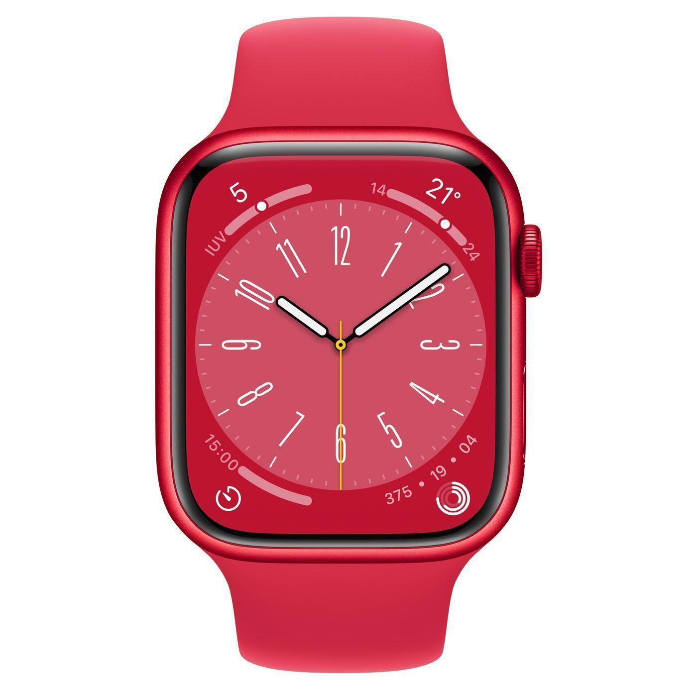 Reloj Inteligente Series 8 GPS 41mm M/L - Rojo-0