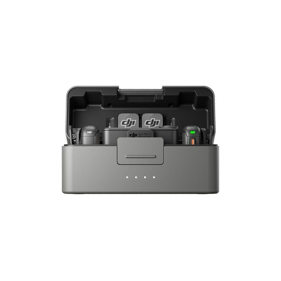 DJI Mic 3 2 TX 1 RX estuche de carga-0