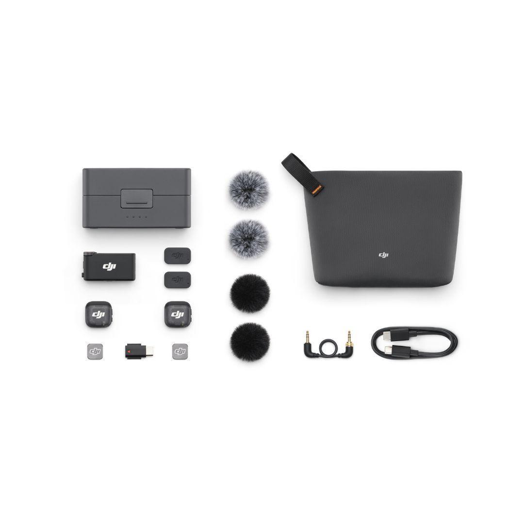 DJI Mic 3 2 TX 1 RX estuche de carga-1
