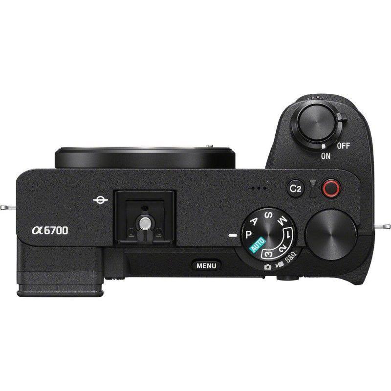 Camara Mirrorless Sony Alpha A6700 Body 26MP 4K 120fps WiFi Bluetooth Negro-2