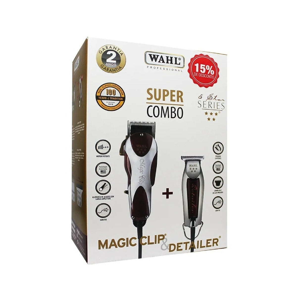 WAHL Super COMBO - Magic Clip & Detailer-0