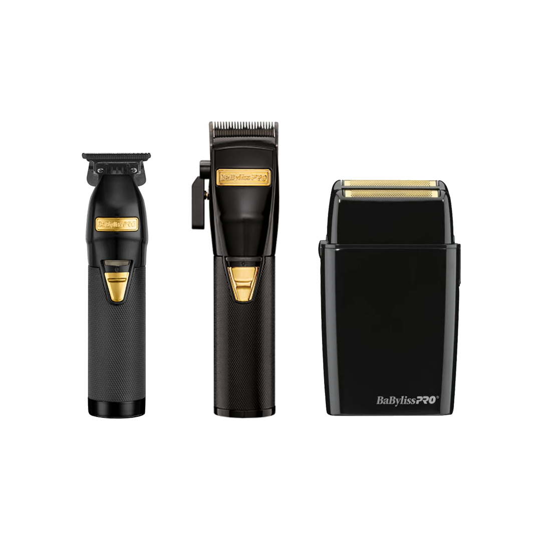 Trío Barber BabylissPRO - Black-0