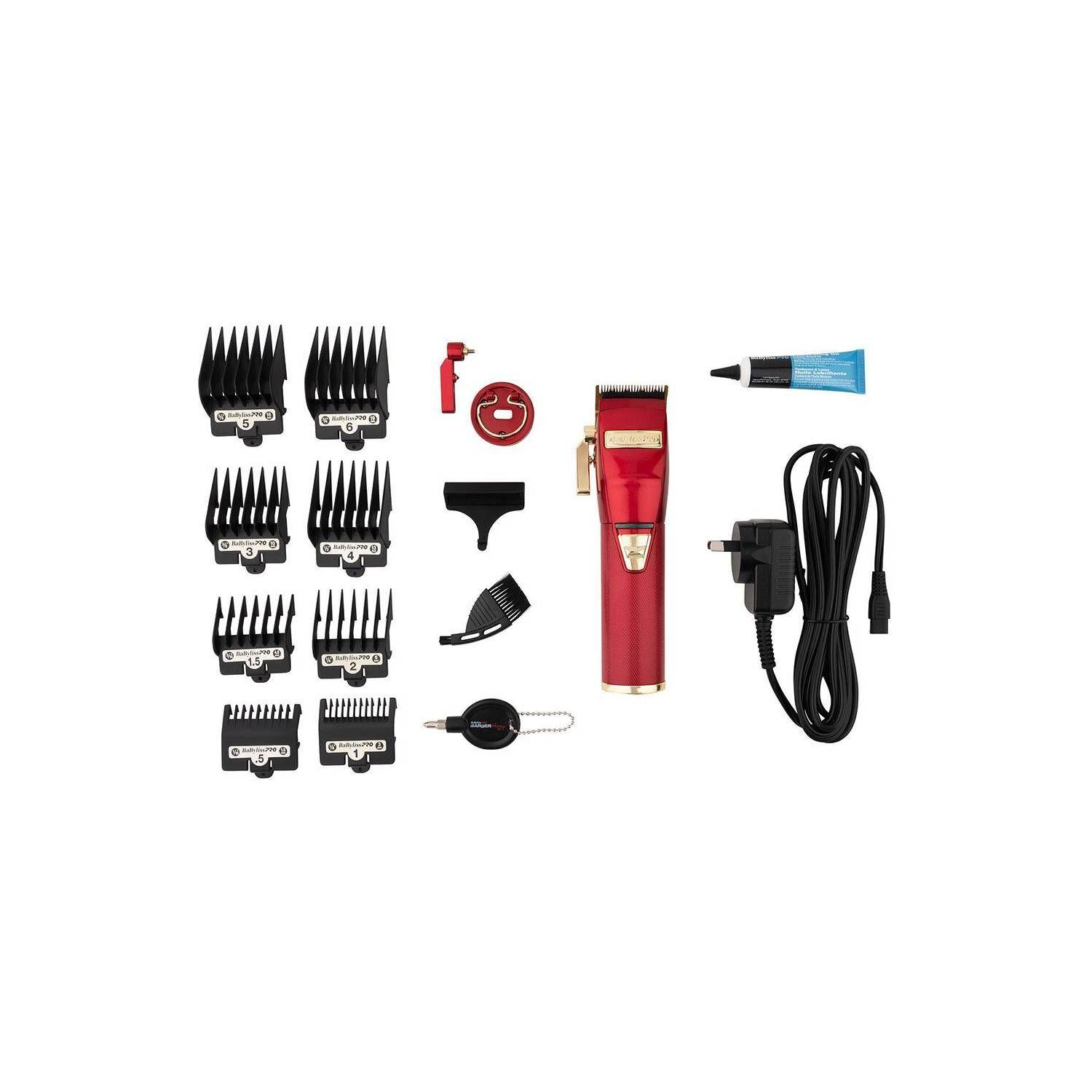 Cortadora Babyliss Pro Fx Red-3