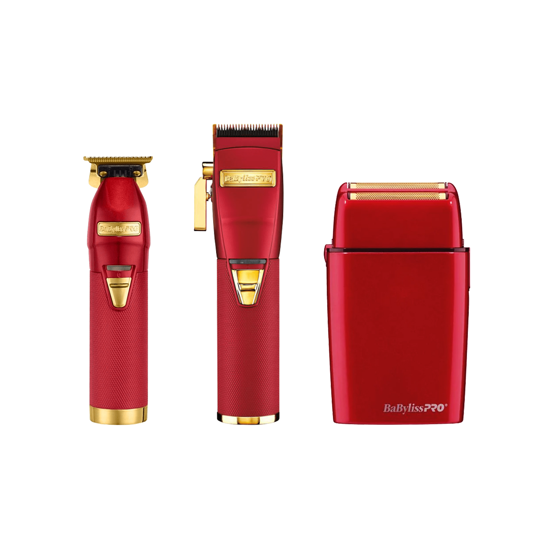 Trío Barber BabylissPRO - Red-0