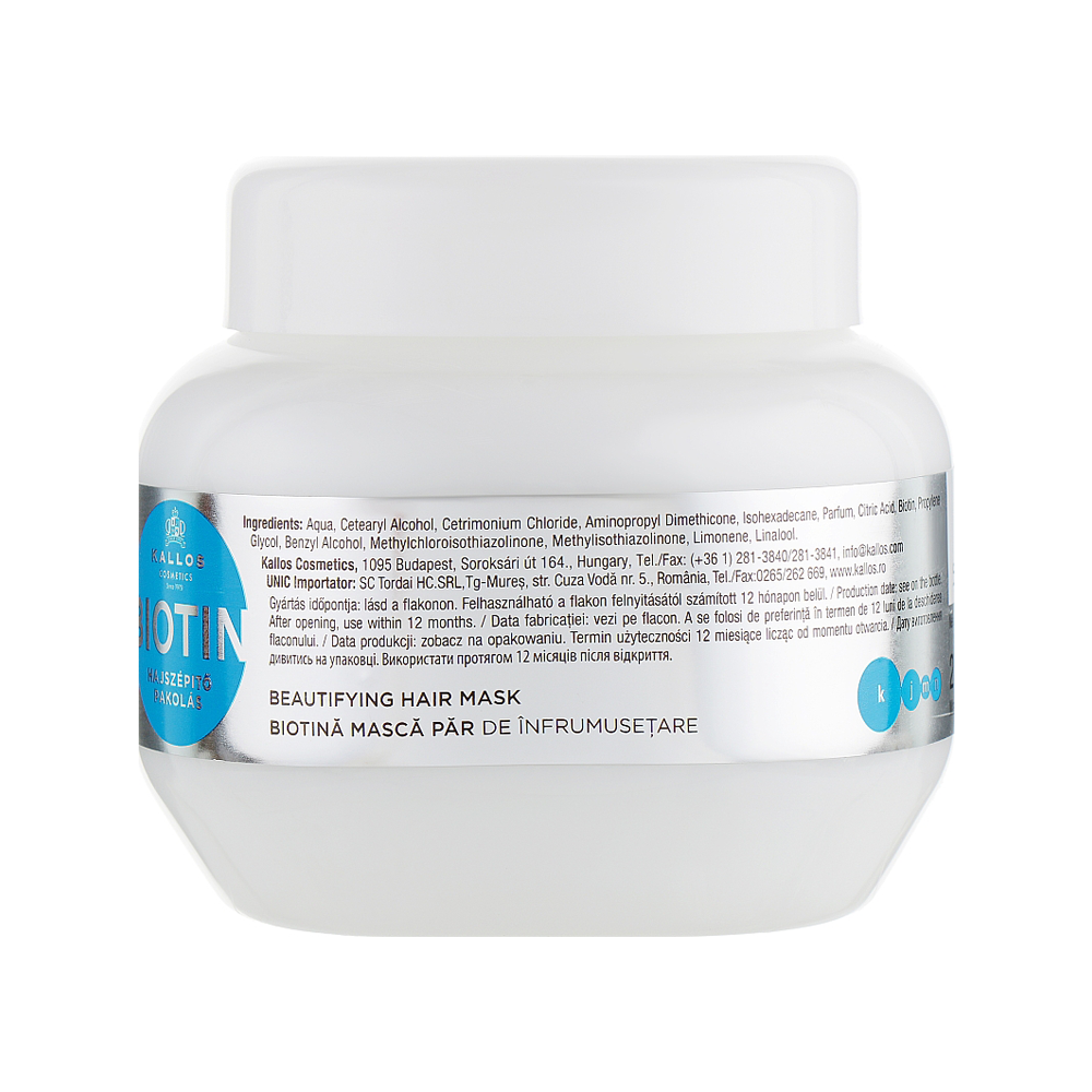 KALLOS - Hair Mask BIOTIN 275ml-1