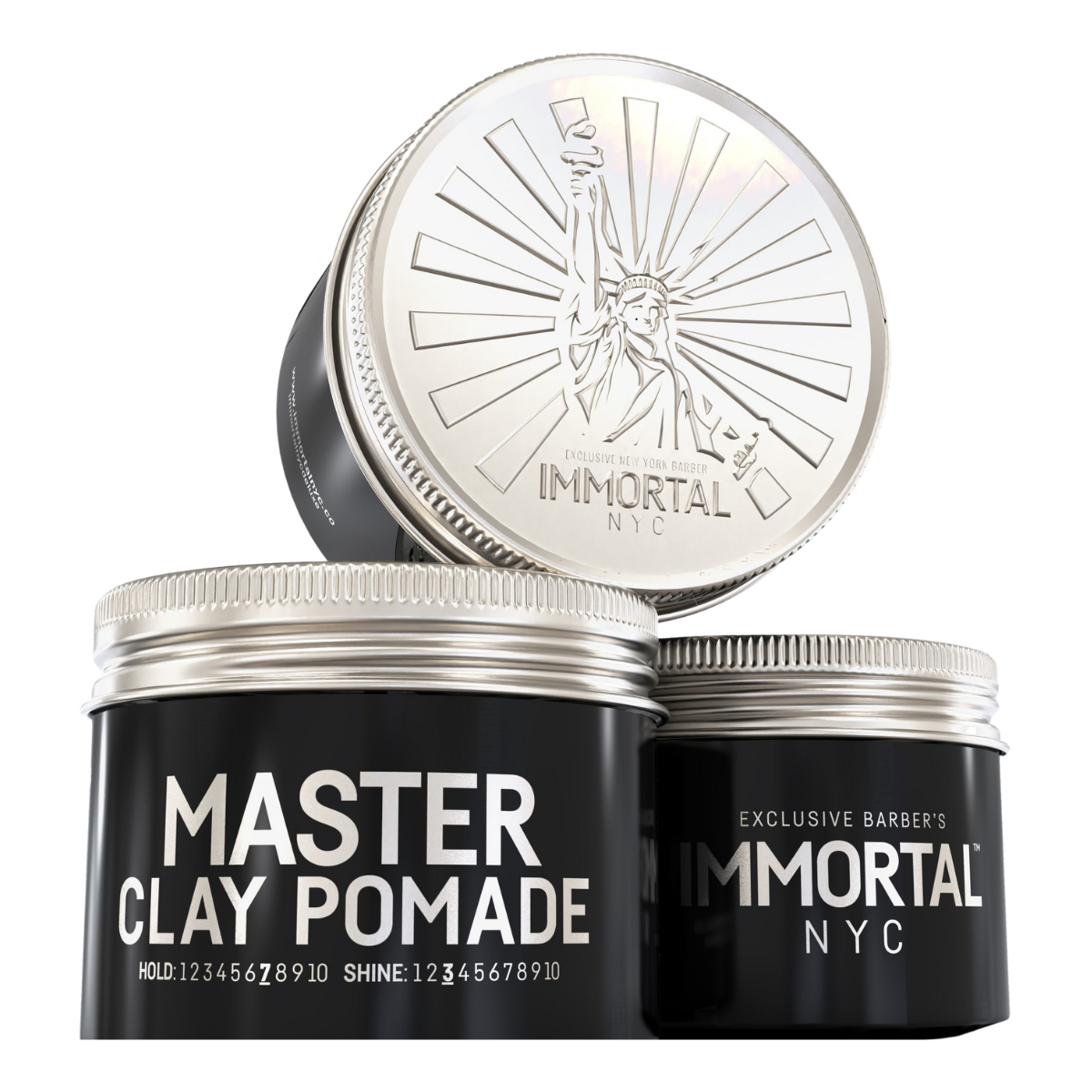 Pomada para Peinar Master Clay 100ml Profesional Immortal-2