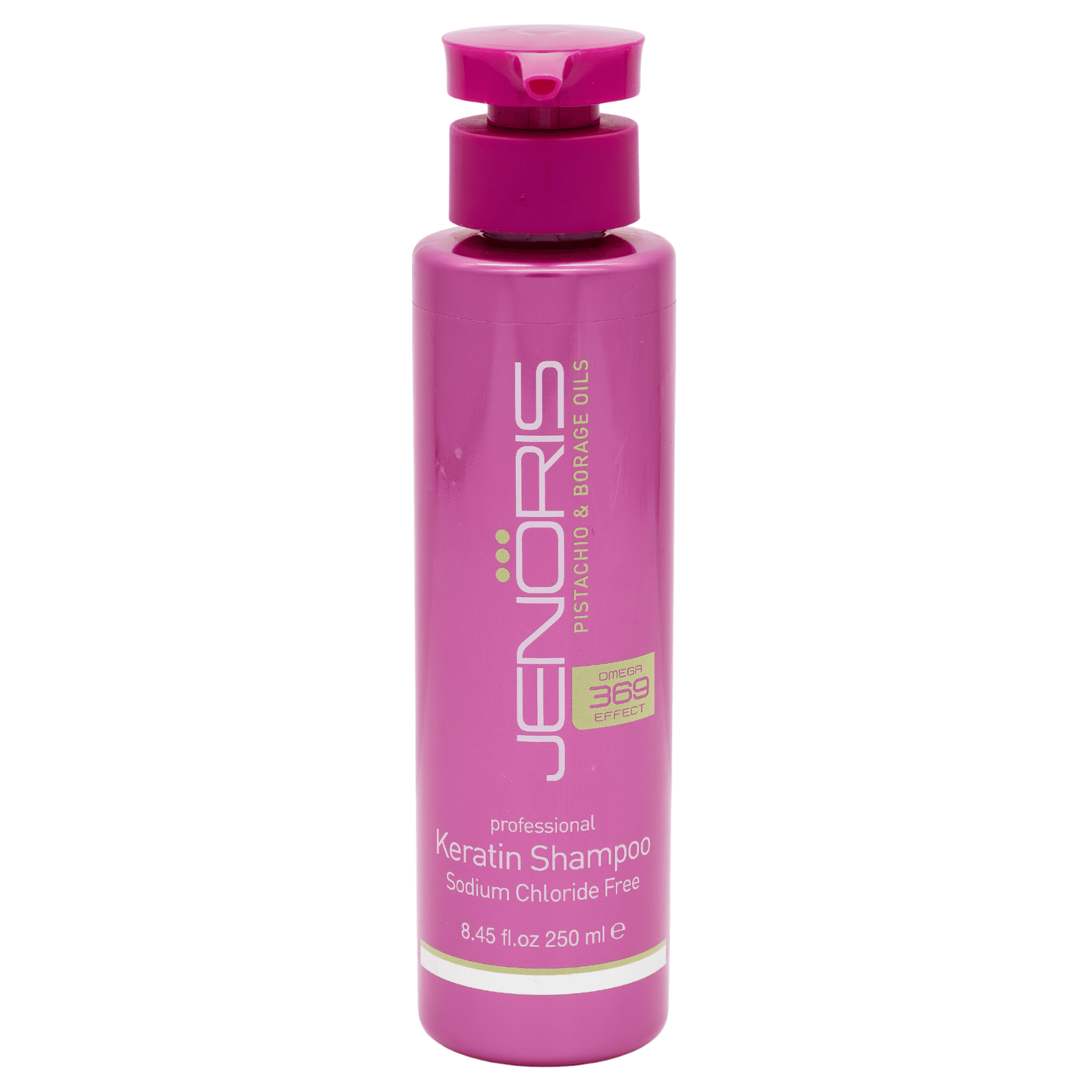 Shampoo Jenoris Keratina 250ml Pistacho Profesional-0