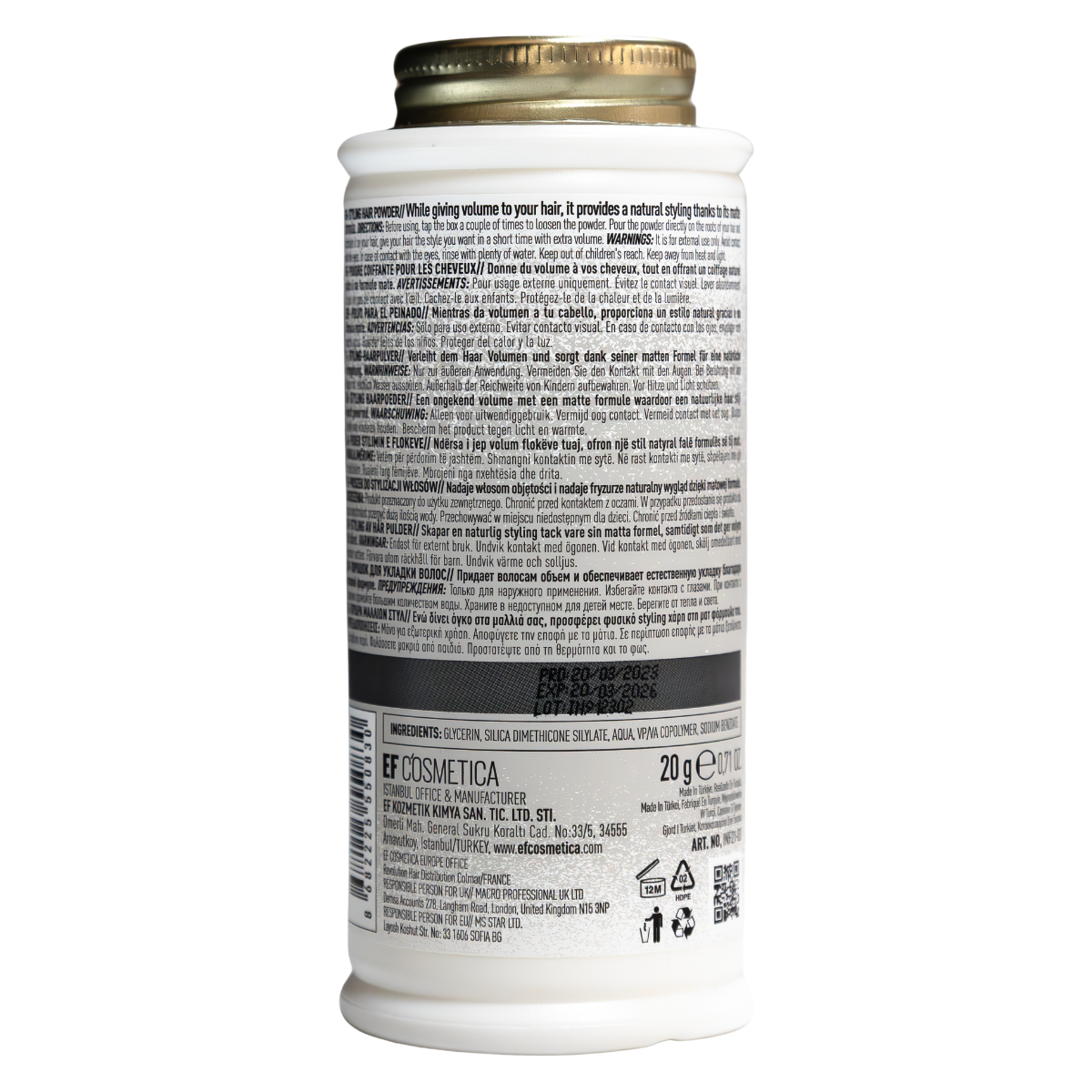 Polvo de Textura para Peinar IMMORTAL 20g Styling-1