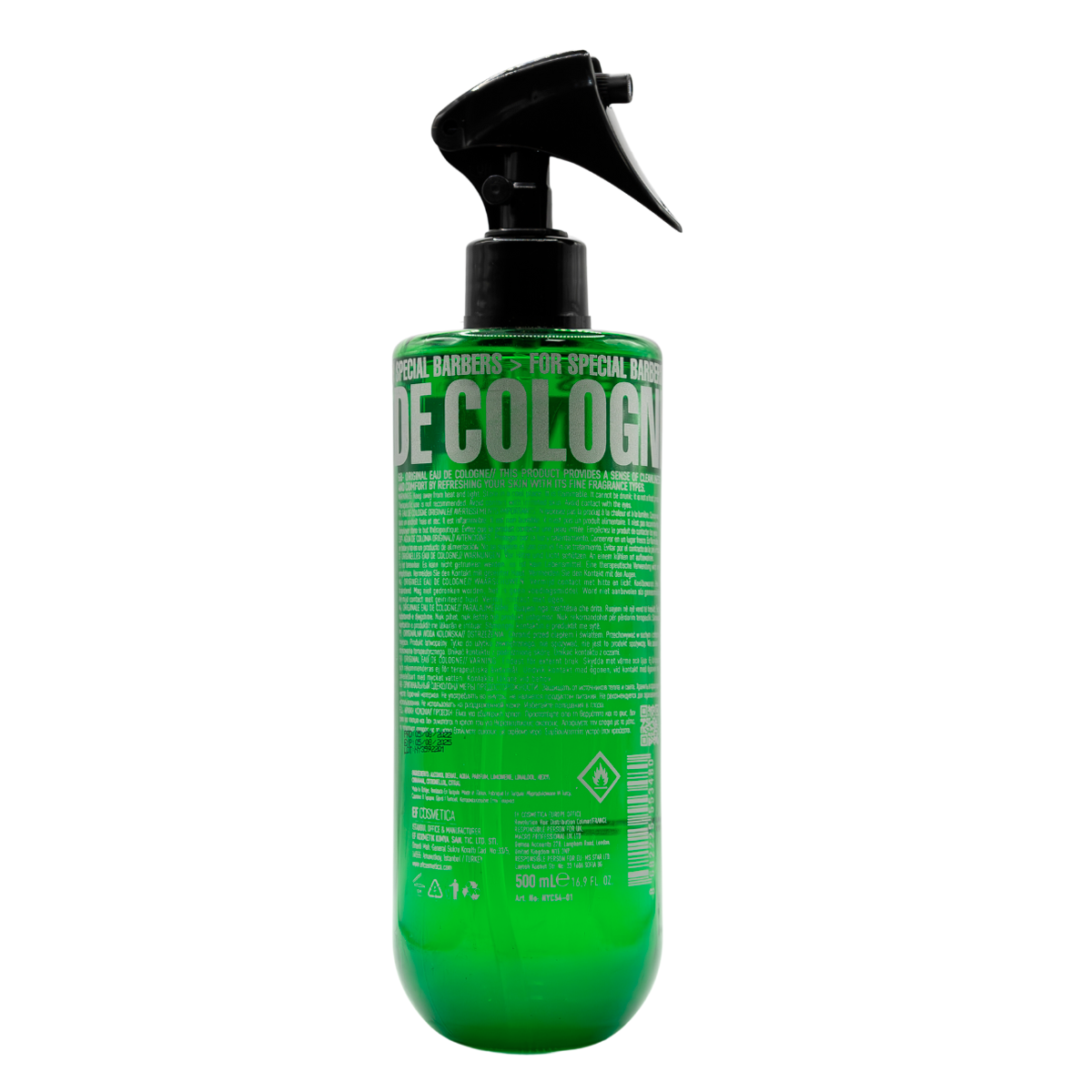 After Shave Colonia Profesional 500ml Reserve 04 Limón-1