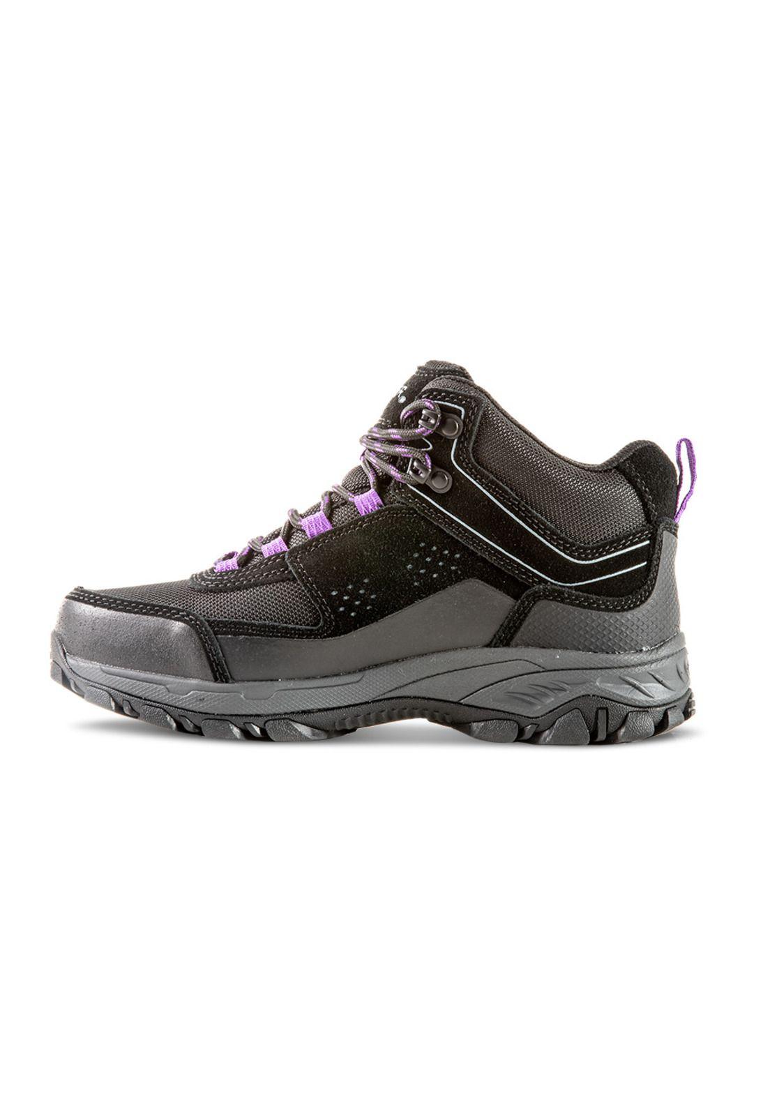 Zapatilla Outdoor Impermeable CLIMBER BAKER Negro Mujer-4