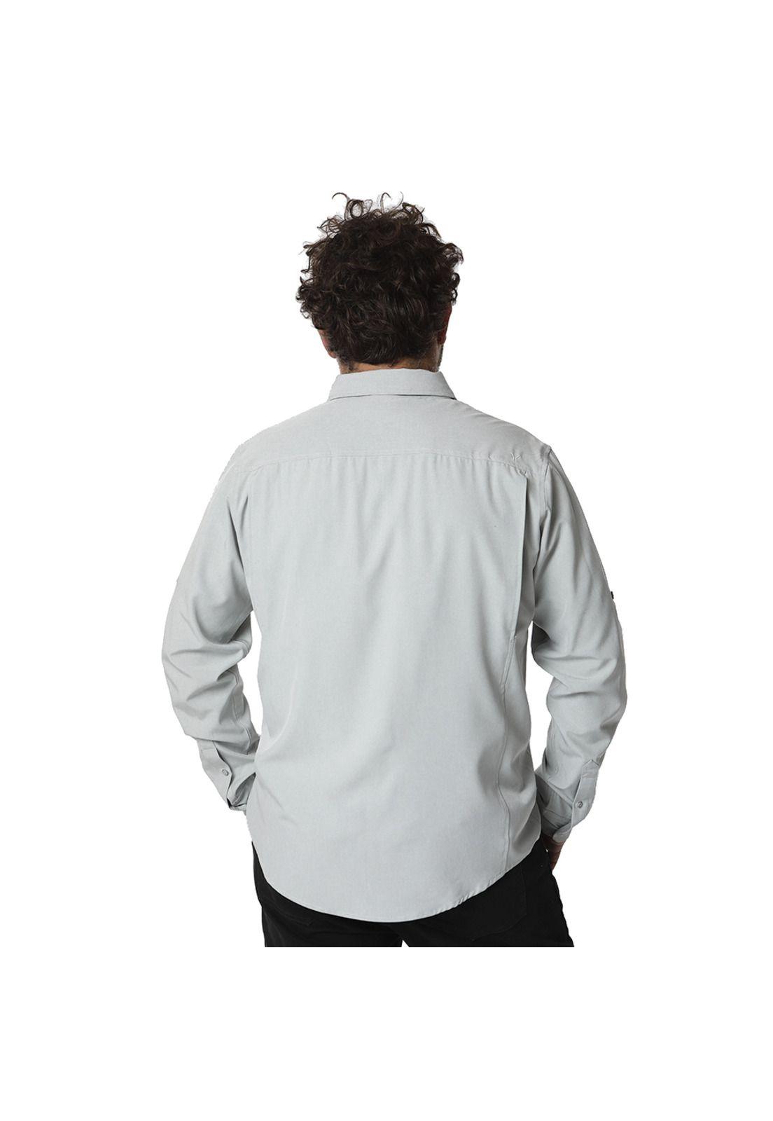 Camisa ORYX SERENGUETI Gris Hombre-4
