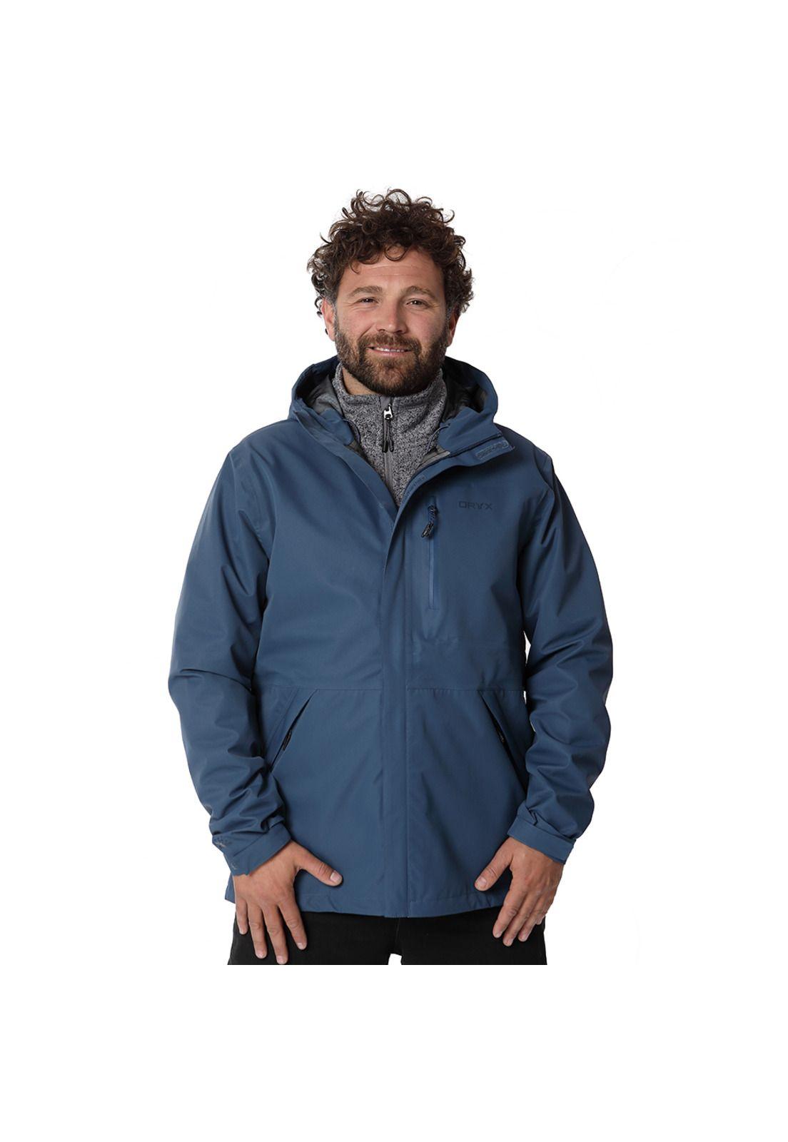 Impermeable ORYX JASPER Azul Hombre-0