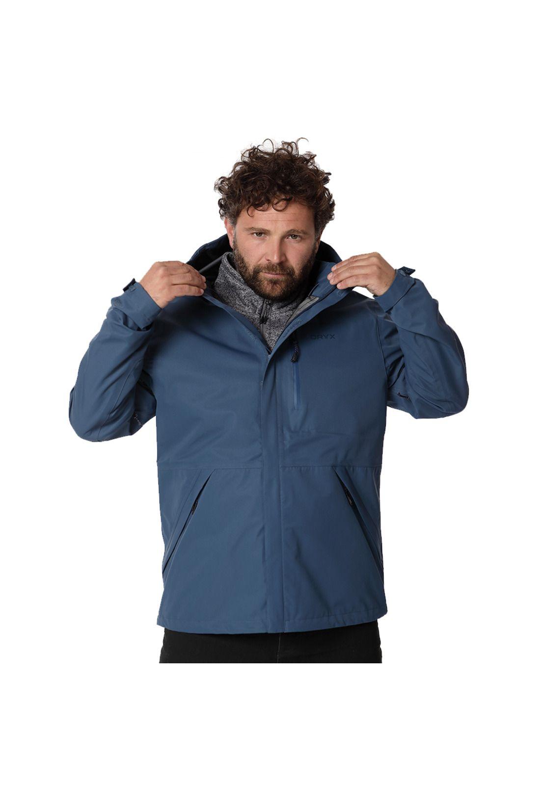 Impermeable ORYX JASPER Azul Hombre-1