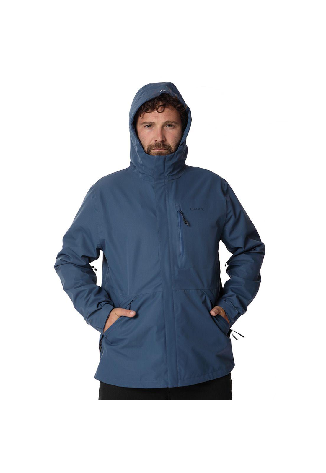 Impermeable ORYX JASPER Azul Hombre-2