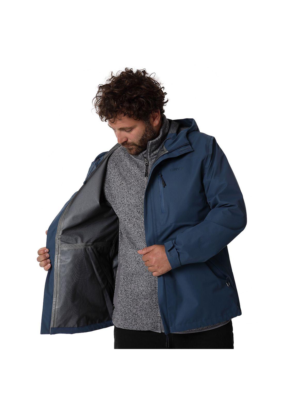 Impermeable ORYX JASPER Azul Hombre-5