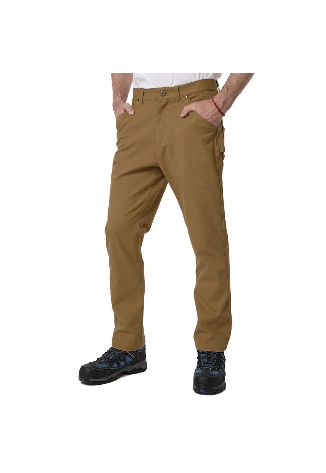 Pantalón ORYX LASSEN Café Hombre-1