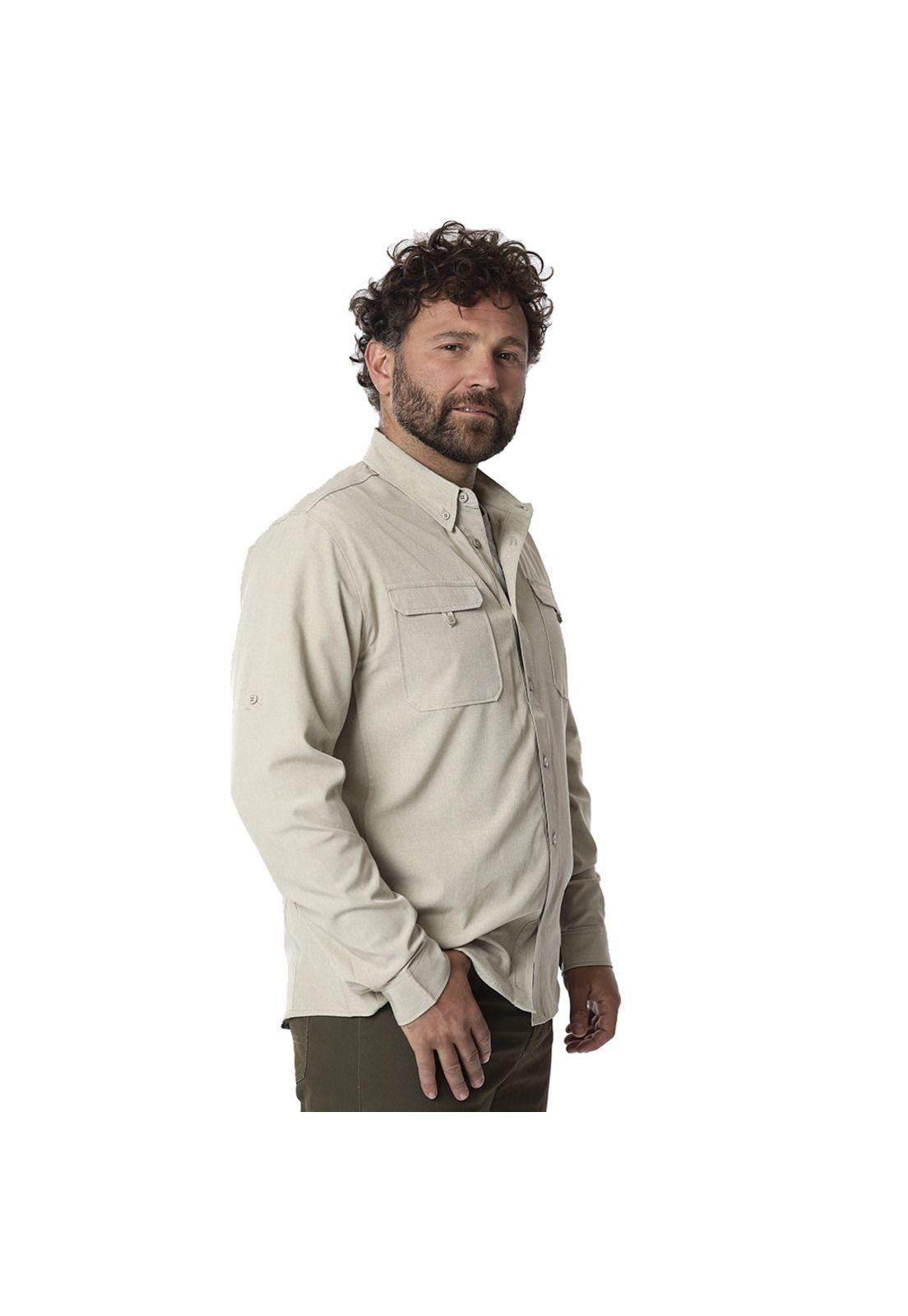 Camisa ORYX SERENGUETI Beige Hombre-1