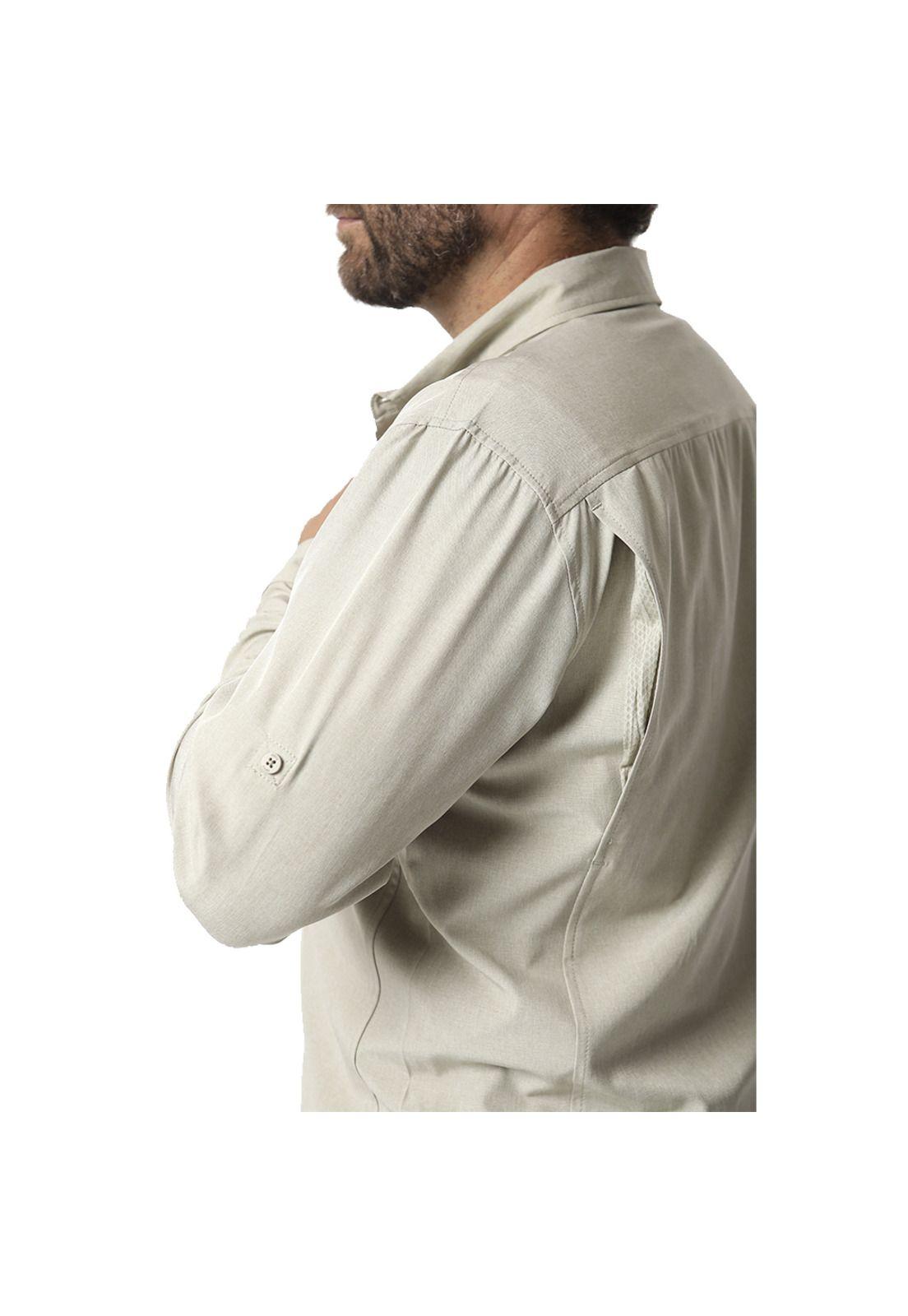 Camisa ORYX SERENGUETI Beige Hombre-5