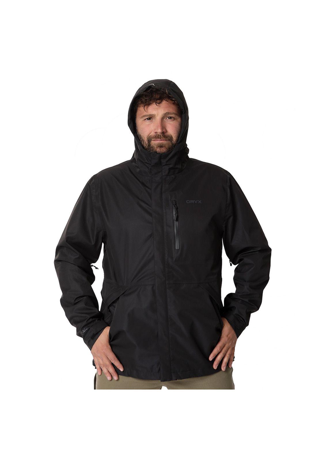 Impermeable ORYX JASPER Negro Hombre-1
