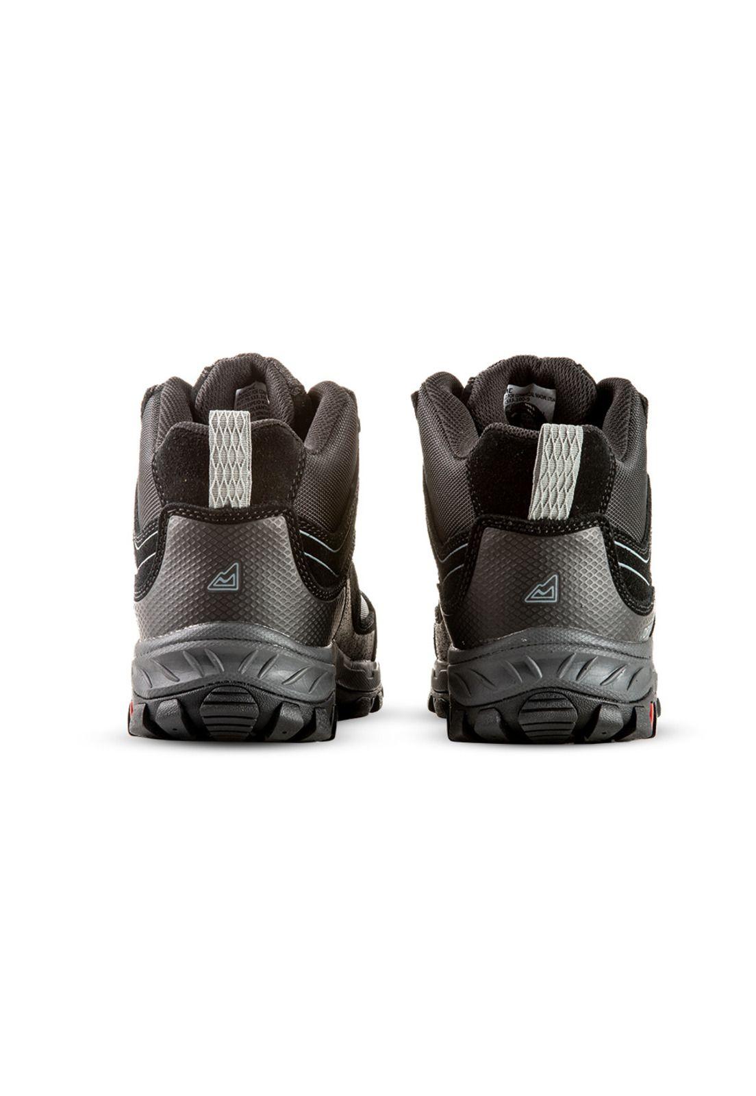 Zapatilla Outdoor Impermeable CLIMBER BAKER Negro Hombre-3