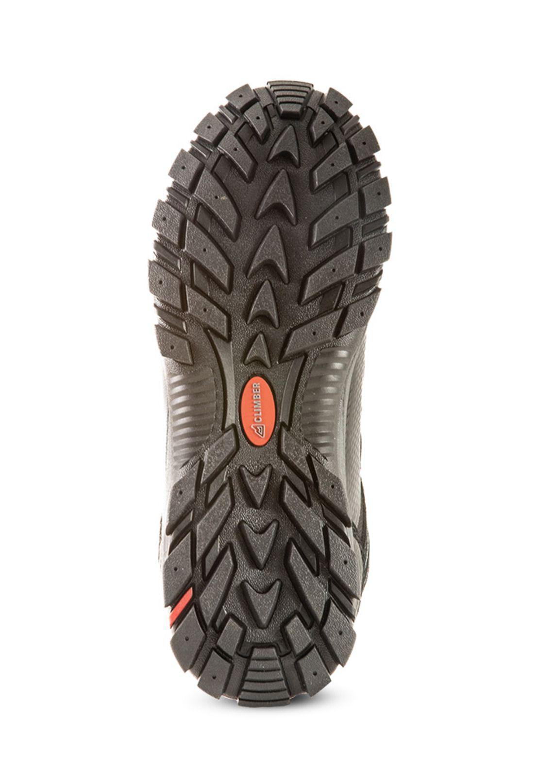 Zapatilla Outdoor Impermeable CLIMBER DAVOS Negro Hombre-3
